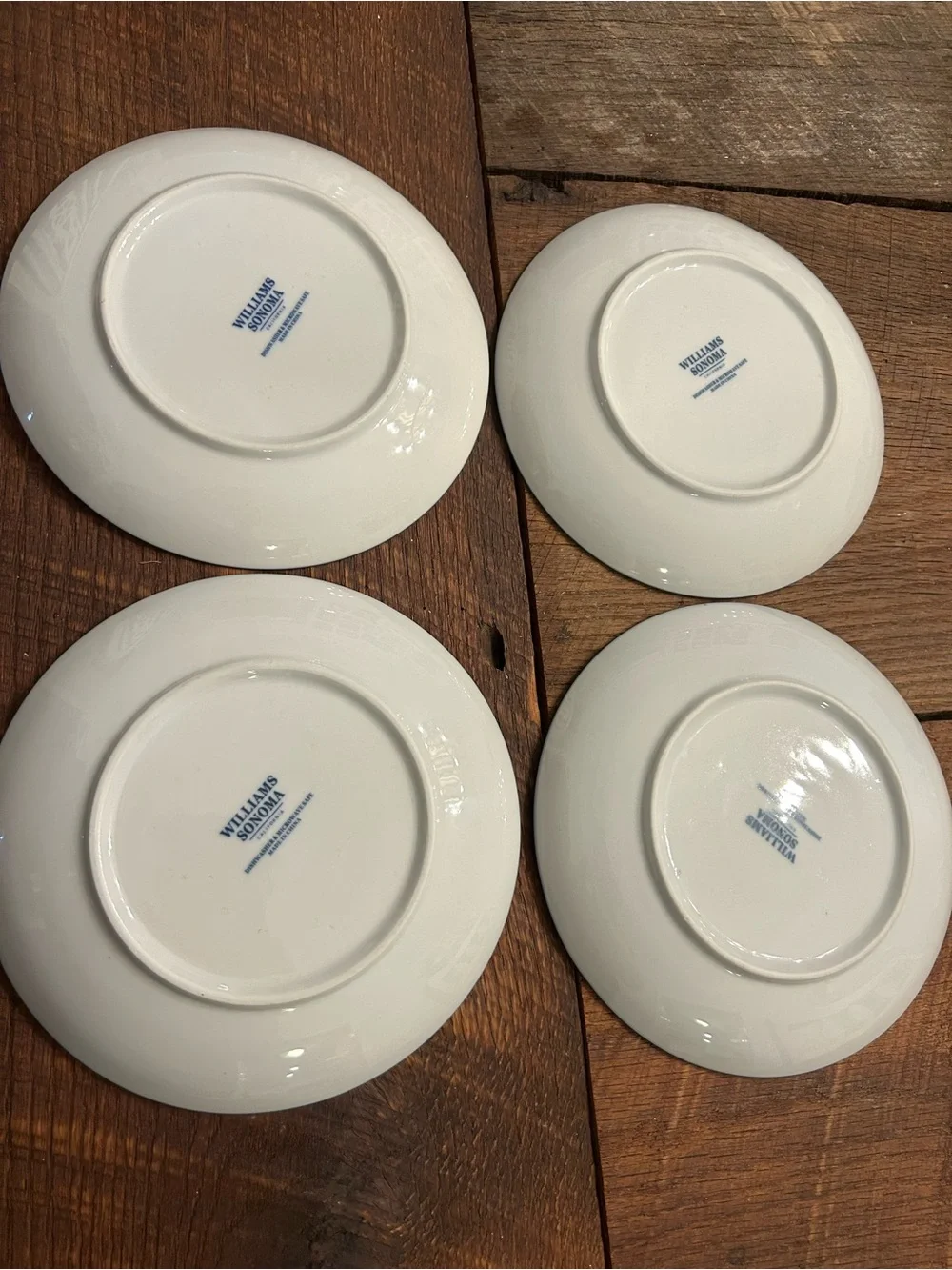 Set of 4 Williams Sonoma Japanese Garden 8